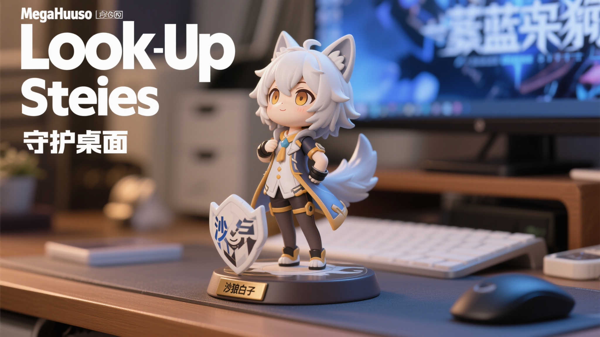 MegaHouse发布《蔚蓝档案》Look Up系列砂狼白子精致手办 MegaHouse发布《蔚蓝档案》Look Up系列砂狼白子精致手办